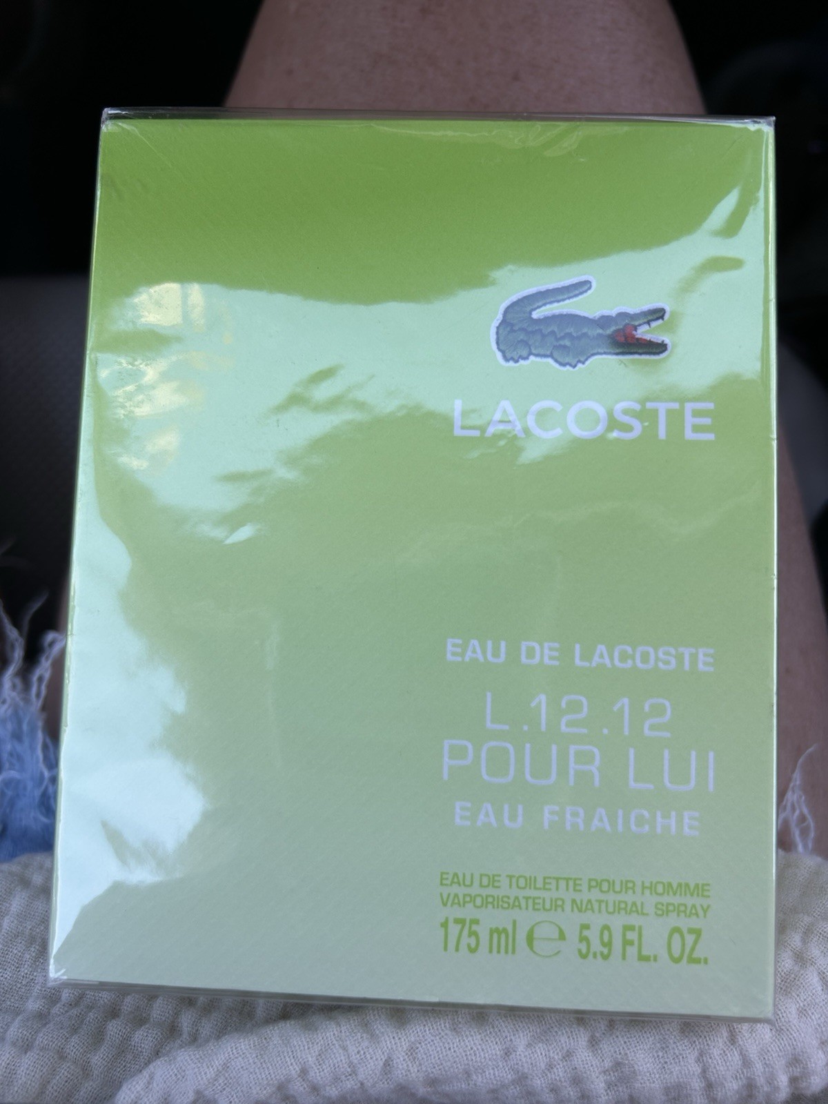Lacoste Pour Lui L.12.12 Eau Fraiche EDT Nat Spray 5.9 Oz 175 ML BNIB Sealed Men