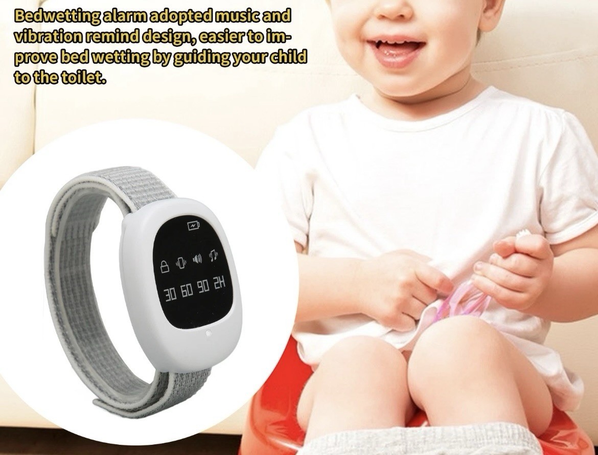 Wireless Bedwetting Alarm 2 In 1 Rechargeable Enuresis Alarm & Potty
