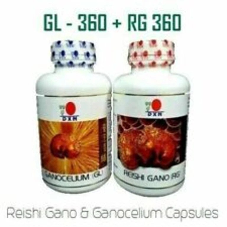 DXN Reishi Gano And Ganocelium Capsules – Rg & Gl (360 + 360 Capsules) LONG EXP