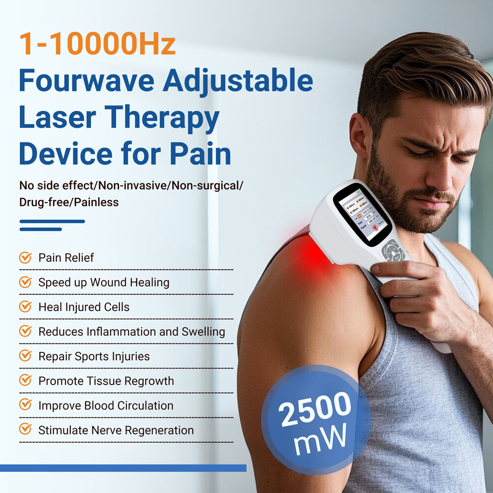 650nm 808nm 905nm 980nm Red Infrared Laser Therapy Device Human Pain Relief Home