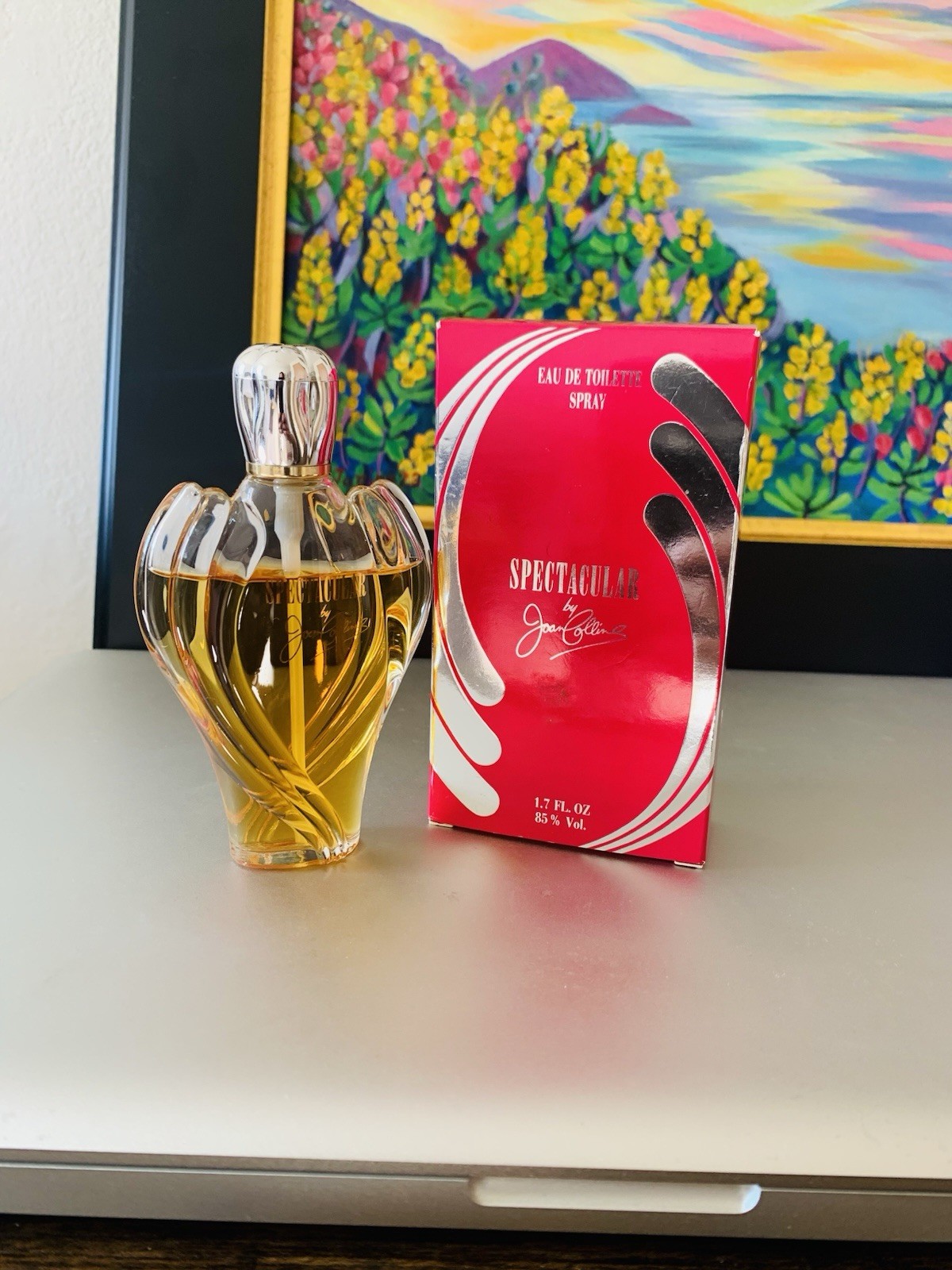 SPECTACULAR BY JOAN COLLINS 1.7 Oz EAU DE TOILETTE SPRAY FOR WOMEN AS SHOWN