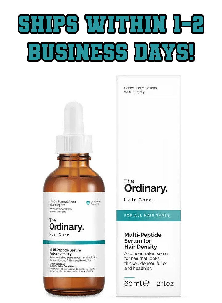 2 PACK * 60ml The Ordinary Multi-Peptide Hair Serum For Hair Density New in Box!
