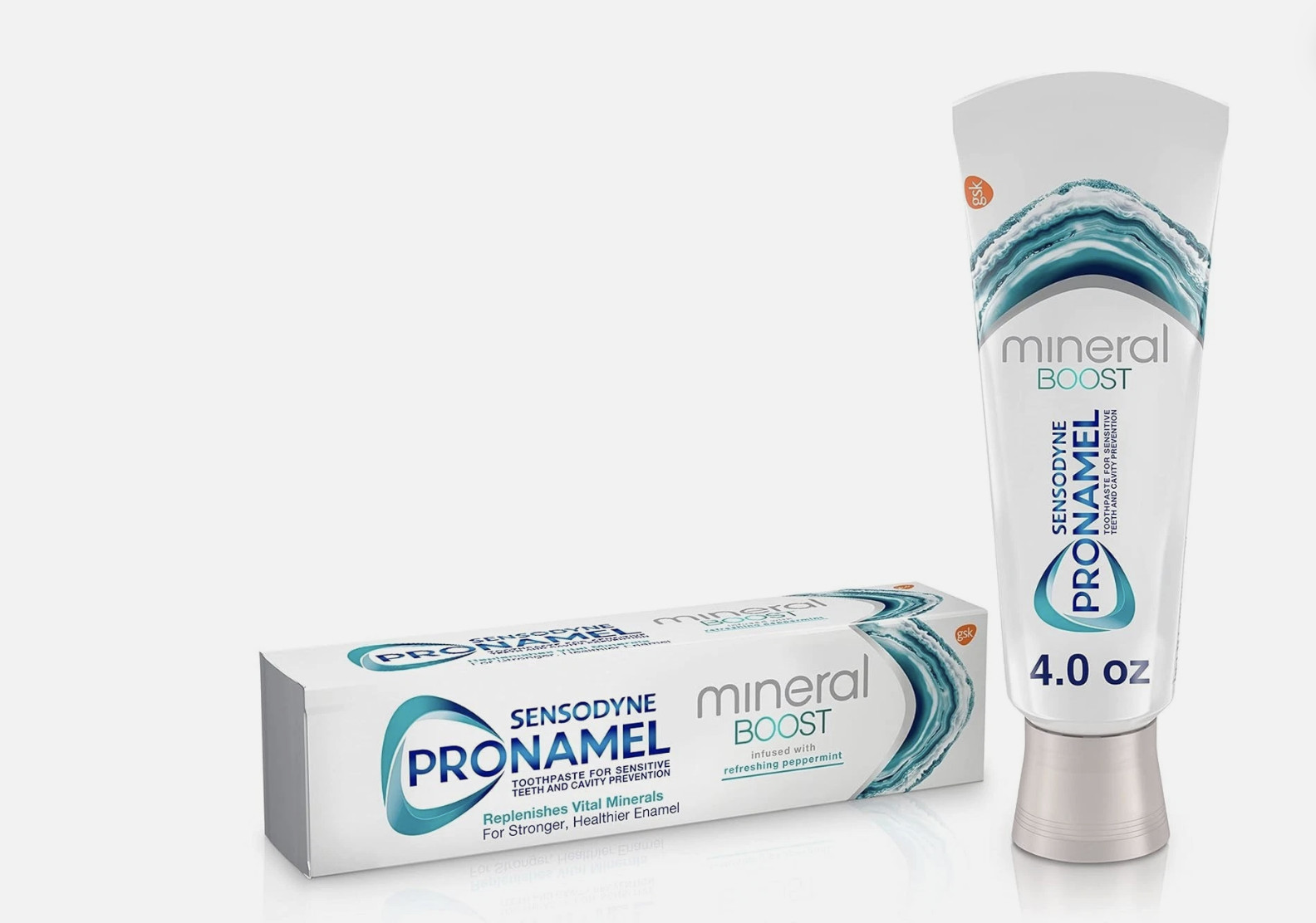 Sensodyne Pronamel Mineral Boost Enamel Toothpaste – Peppermint – 4 Oz EXP 1/26