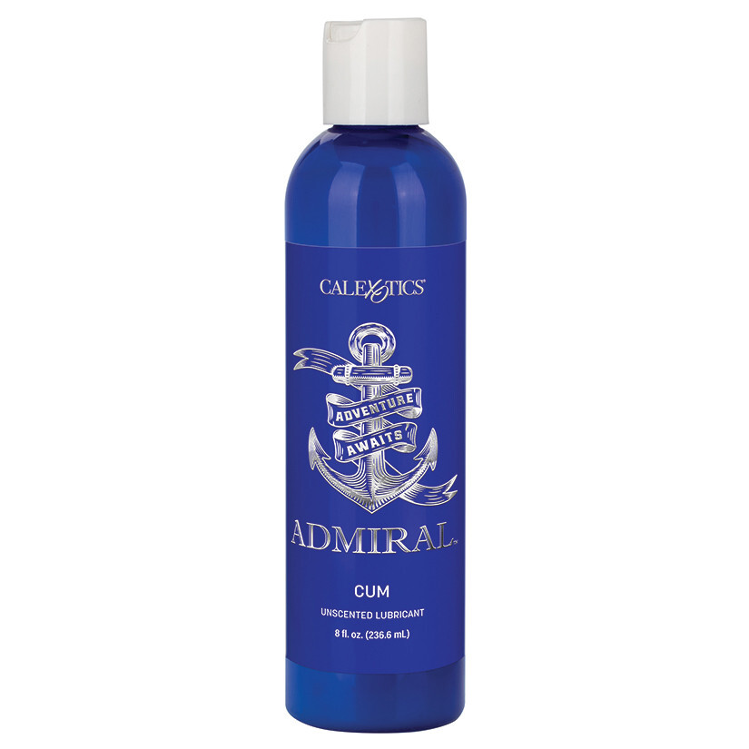 Admiral Jizz Cum Unscented Water Based Lubricant 8 oz