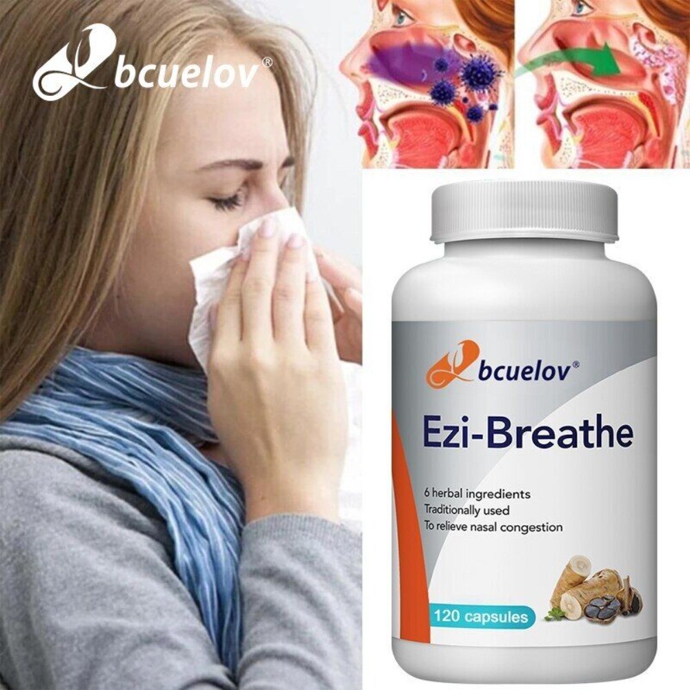 Ezi-Breathe -120 Capsules -respiratory health，nasal congestion