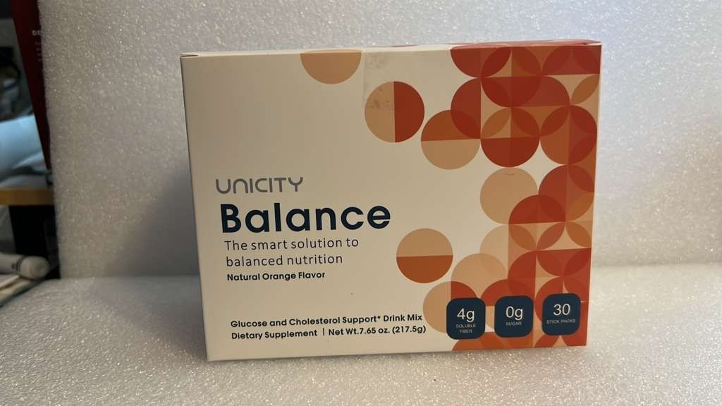 Unicity BALANCE 30 Packets/Stick Packs ORANGE Exp 04/2028, Sealed Box