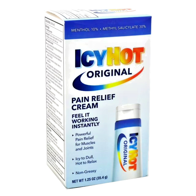 Icy Hot Pain Relieving Cream Arthritis Relief Extra Strength Formula 1.25oz