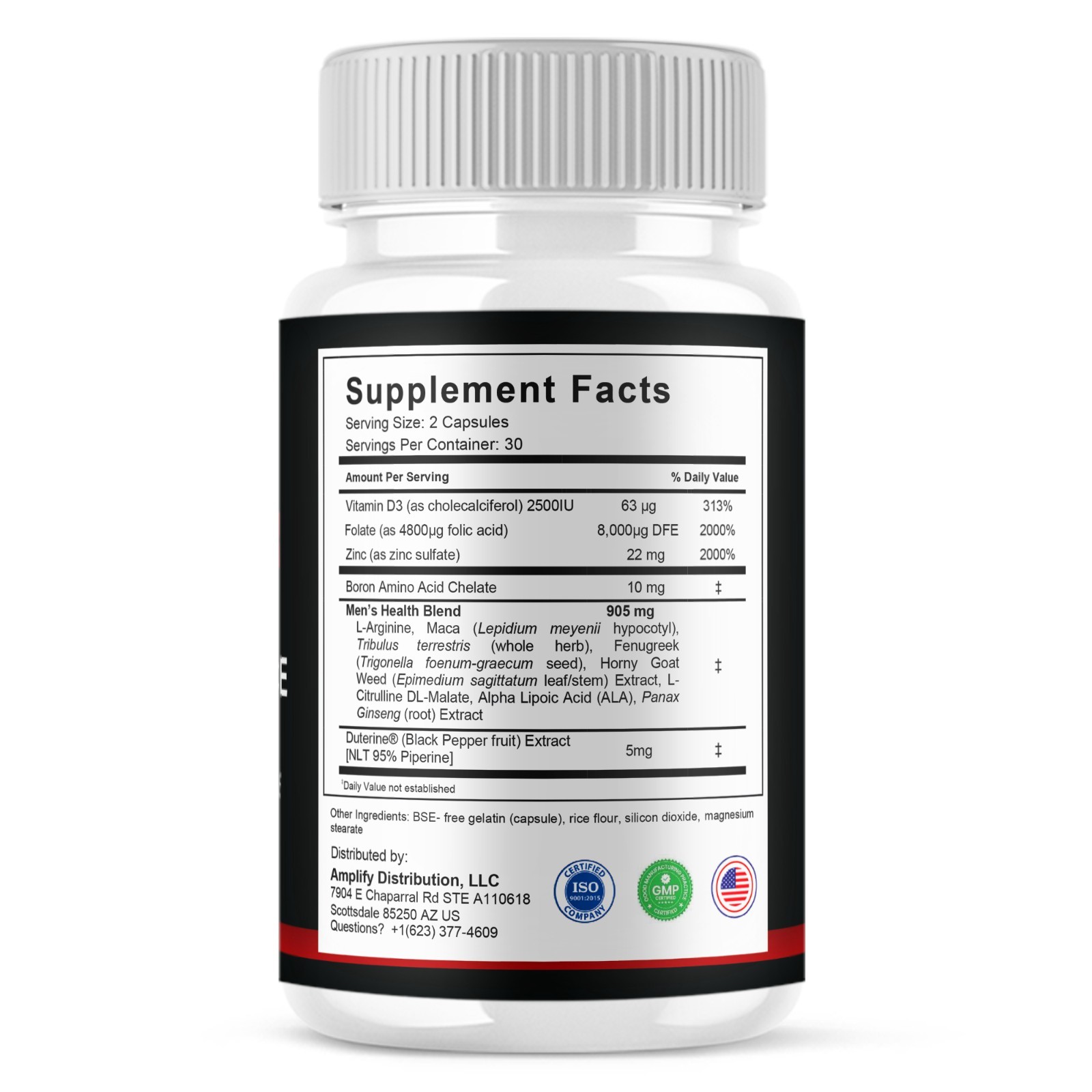 Staminox Premium Performance Supplement, Staminox Pills (60 Capsules)