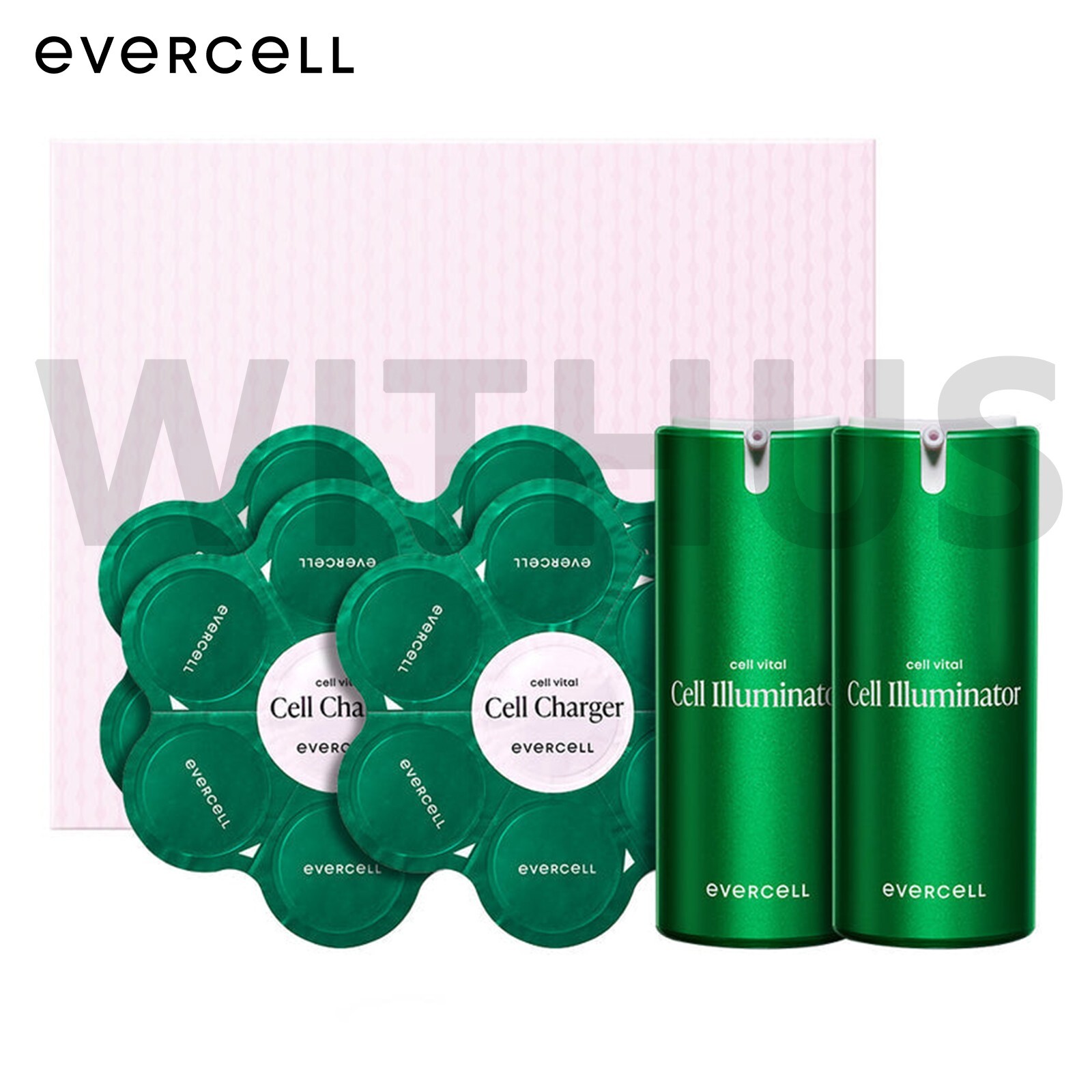 Evercell Cell Vital Cell Program Set Cell Charger & Cell Illuminator (4 Week)=
