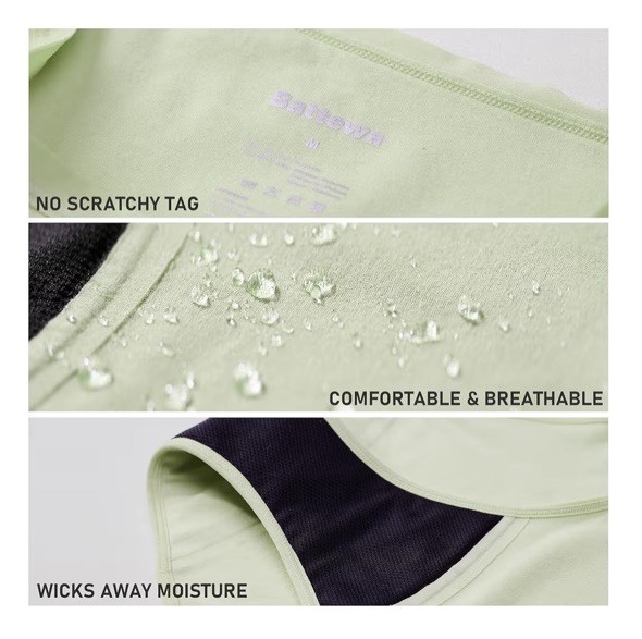 BATTEWA Incontinence Underwear for Women Washable, Leak Proof Underwear Small