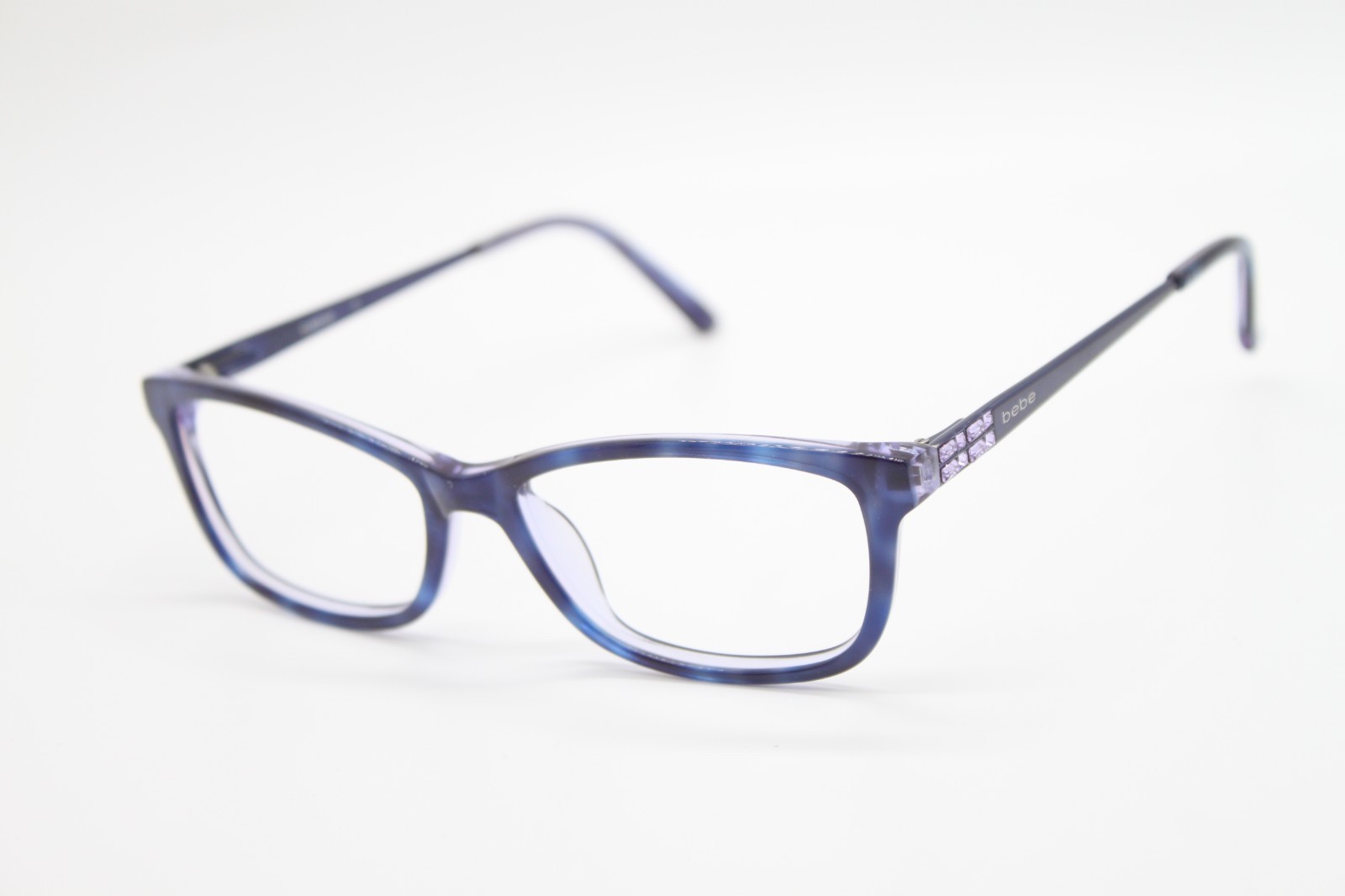 NEW BEBE LOVE THE NIGHTLIFE BB5084 518 PLUM TORTOISE AUTHENTIC EYEGLASSES 52-15