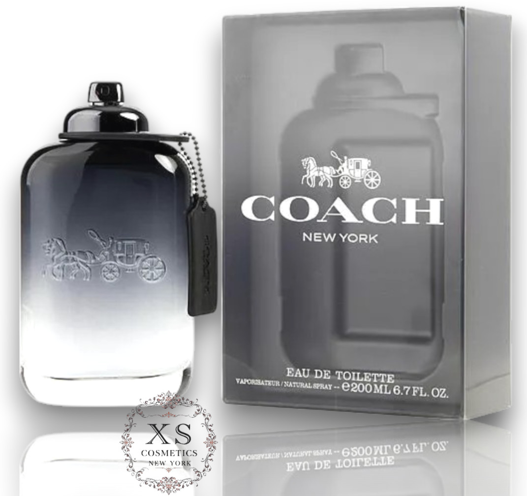 Coach New York Men 6.7 oz 200 ml Eau De Toilette Spray Nib Factory Sealed