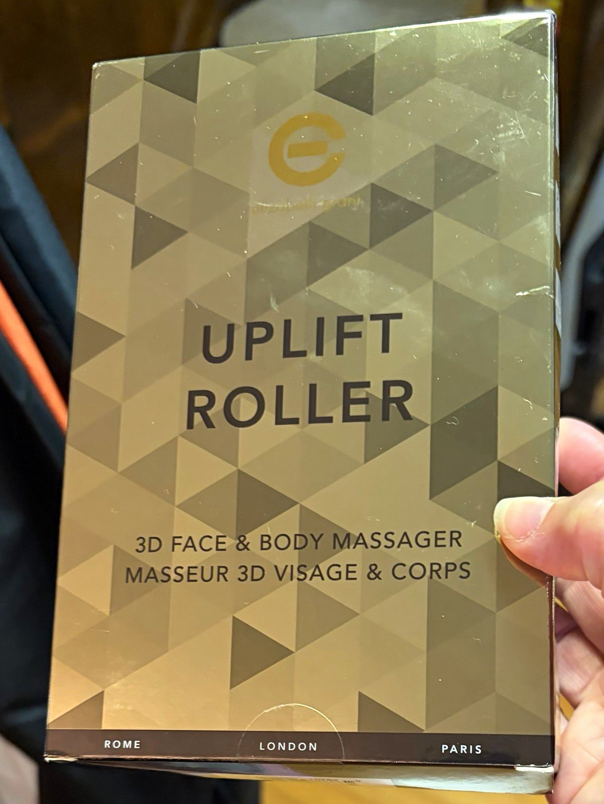 Uplift Uplift Roller 3D Rolling Face & Body Massager, Handheld Manual Gold
