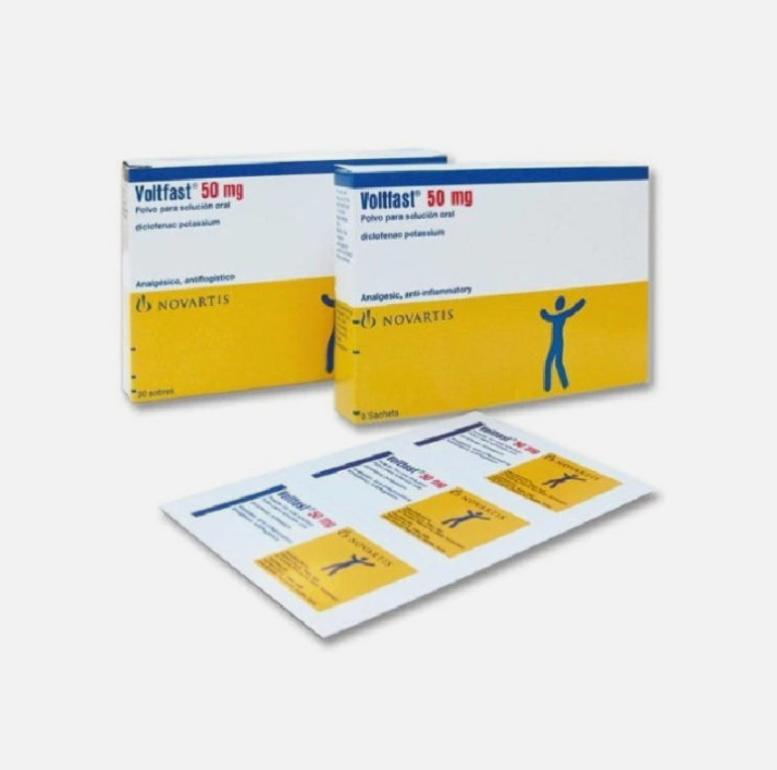 1 Packs Voltfast Powder 50mg – Quick-Acting Relief, 30 Sachets