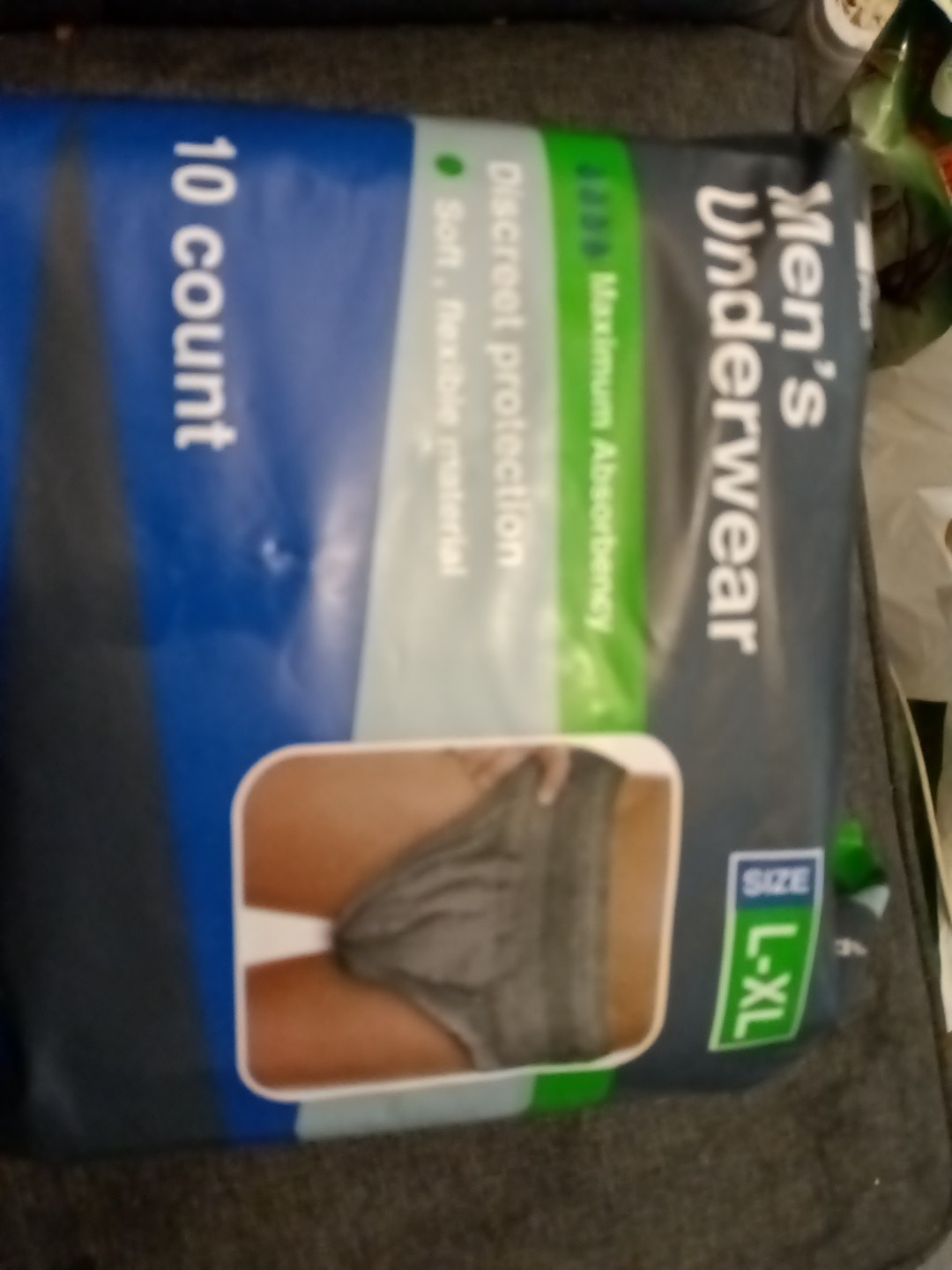 THERA PLUS Men’s Underwear – SIZE S-M/10 count – Brand New
