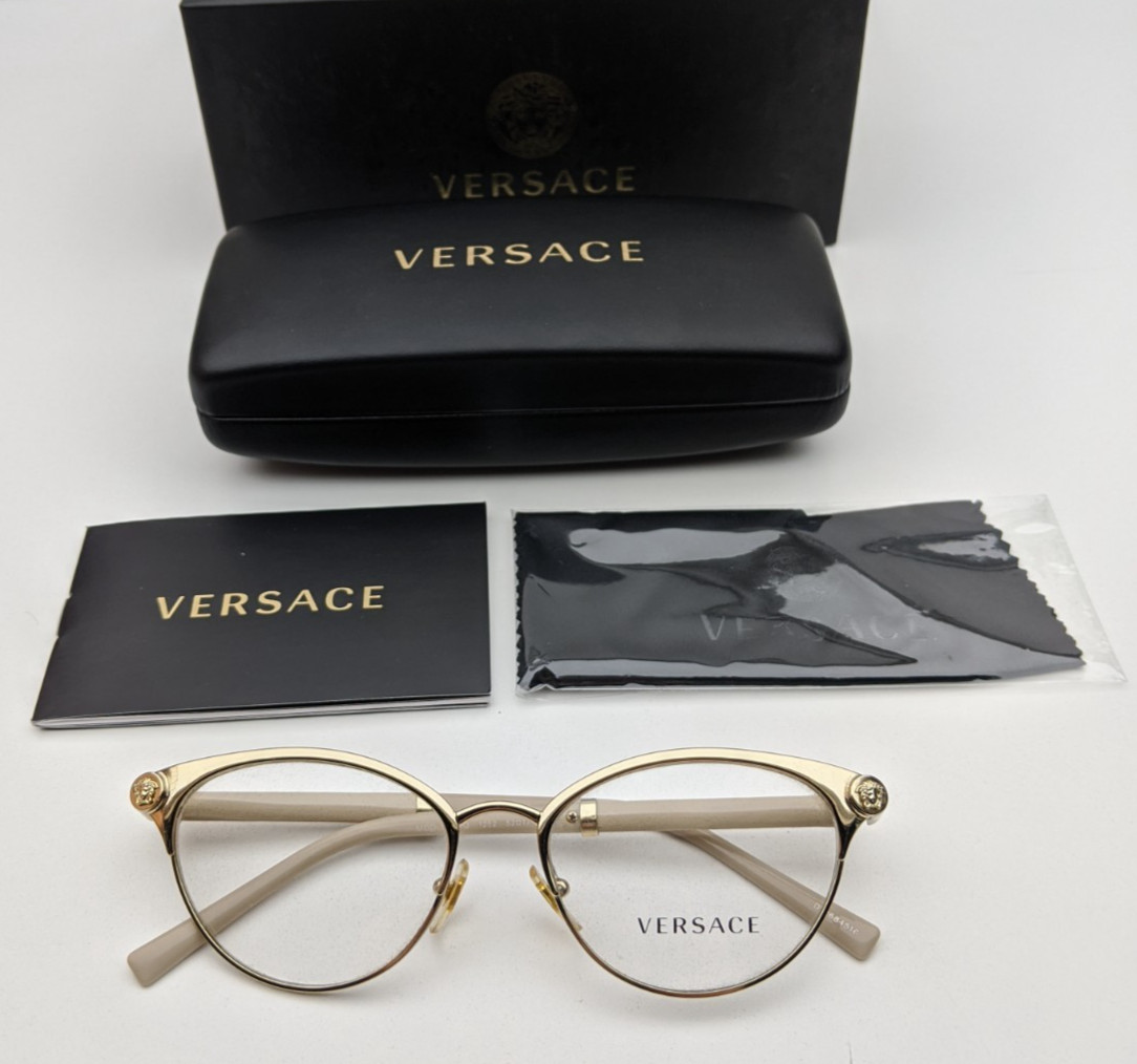 🕶️Made in Italy! Versace MOD.1259-Q 1252 Eyeglasses 52/17 140 /EUBOX3🕶️
