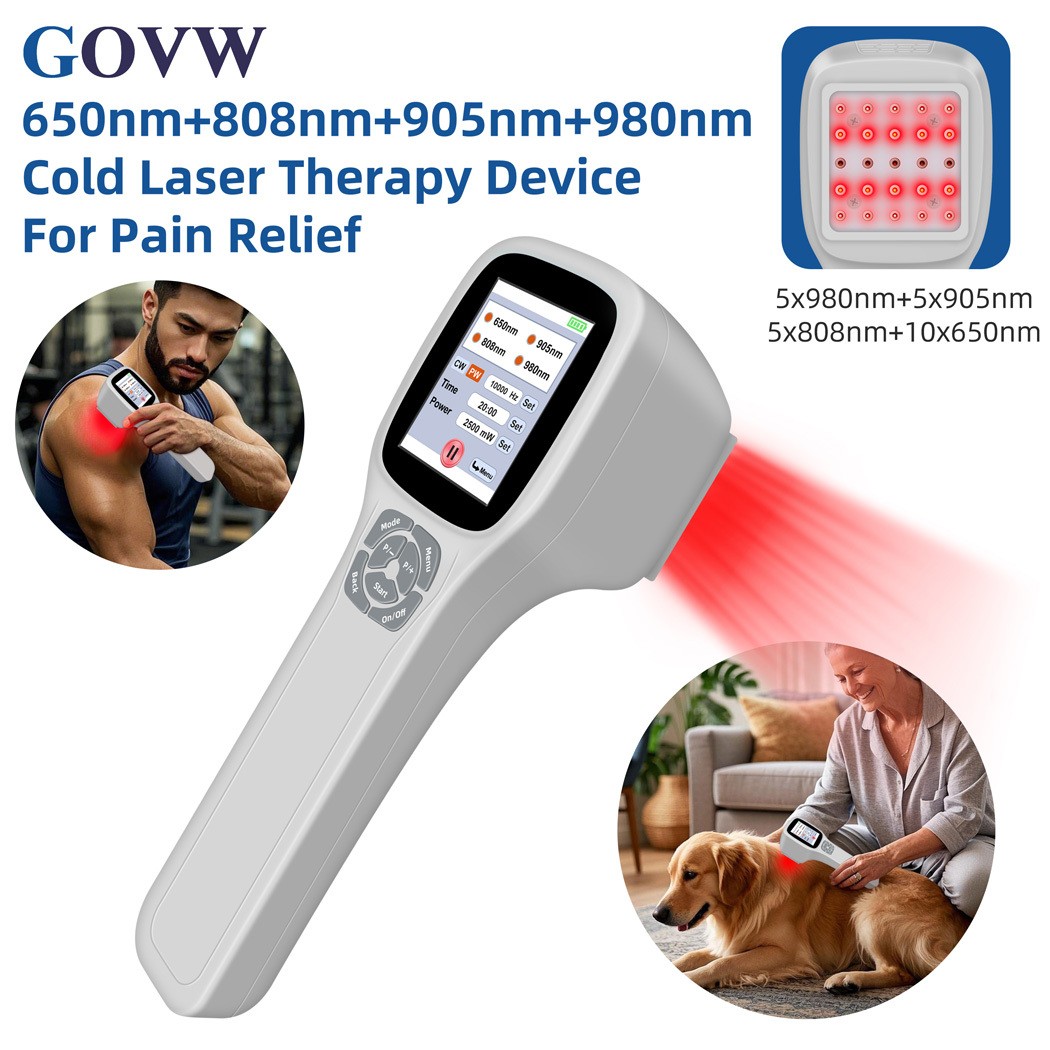 650nm 808nm 905nm980nm Low Level Cold Laser Therapy LLLT Pain Relief Device 2.5W