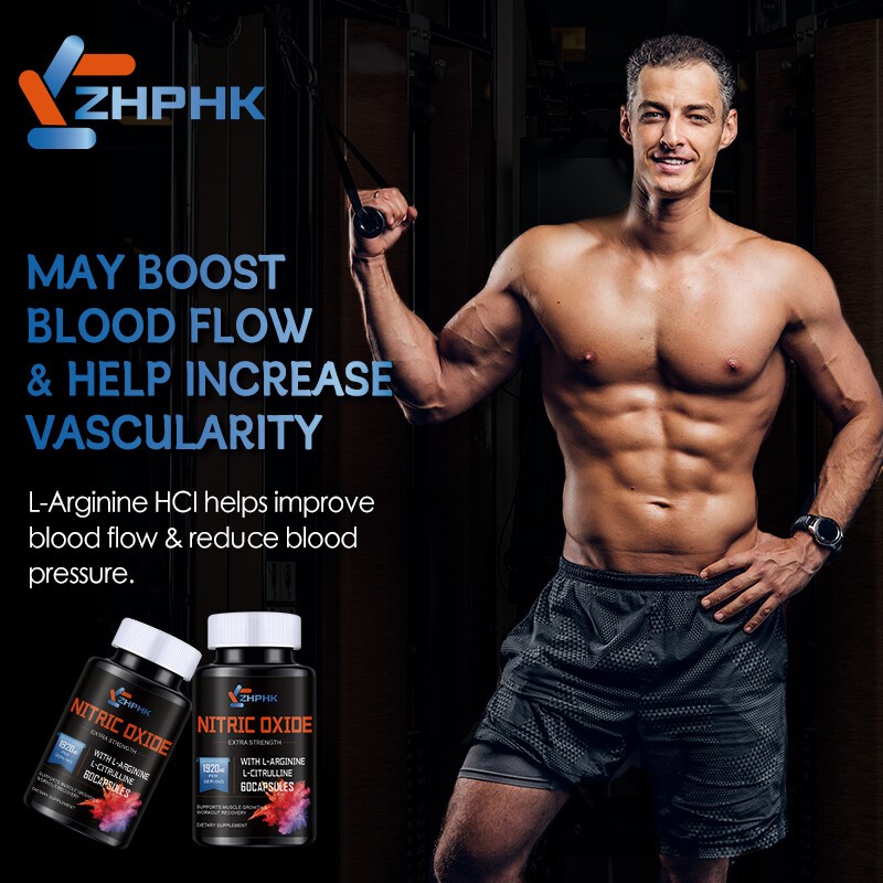 Nitric Oxide & Circulation Booster L-Arginine, L-Citrulline | Extra Strength