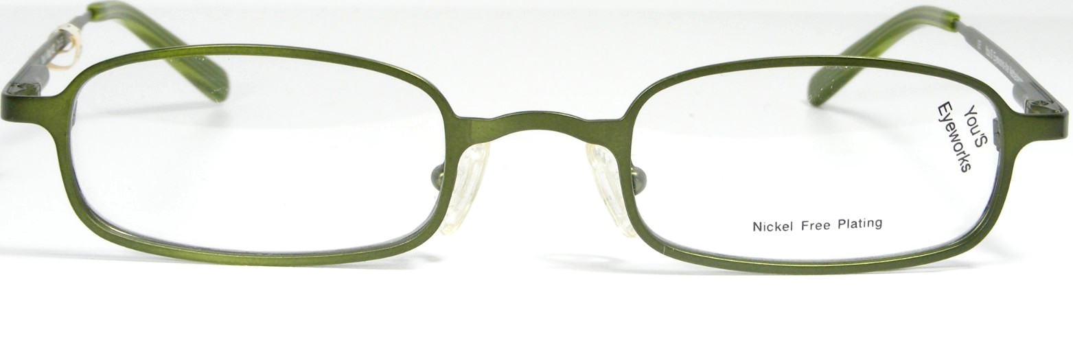 You’S Mod.402 Col.55 Green Eyeglasses Glasses Frame 45-20-135 Netherlands NEW