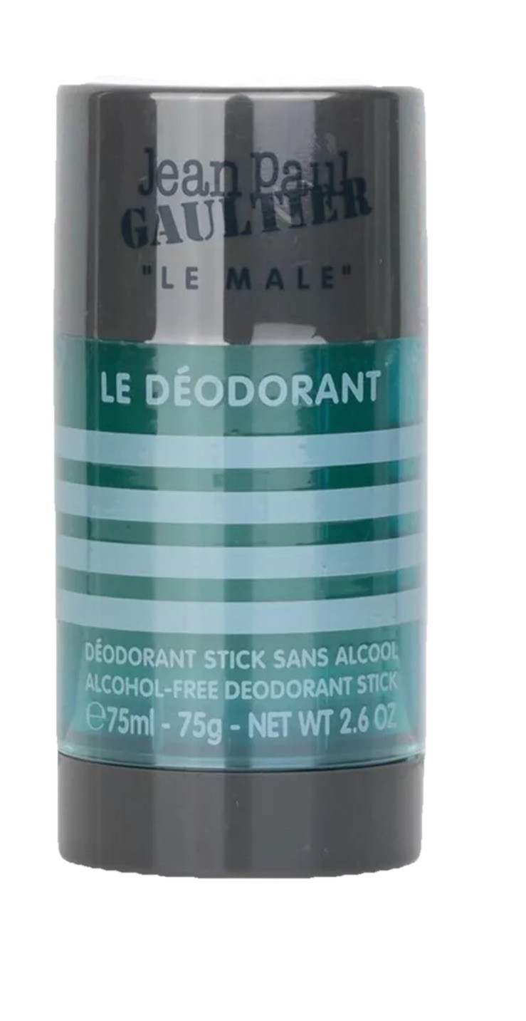 LE MALE by Jean Paul Gaultier 75 ml/ 2.6 oz Alcohol-Free Deodorant Stick SEALED