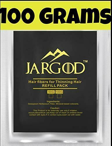 Keratin Hair Fibers Refill Pack 100g /3.52oz – Refill your empty bottle-Jargod