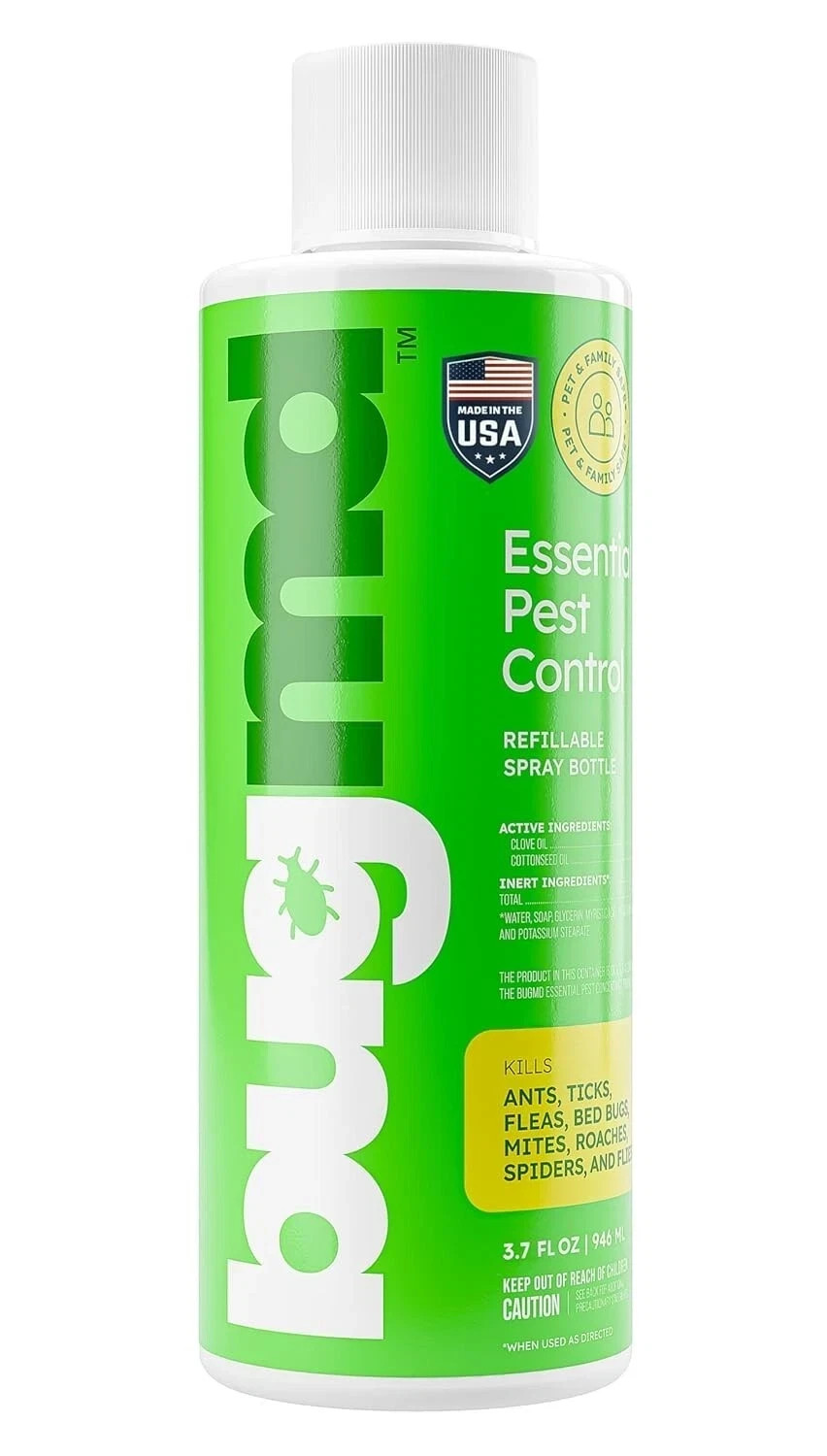 BugMD Pest Control Essential Oil Concentrate 3.7 oz (1-Pack) orginal