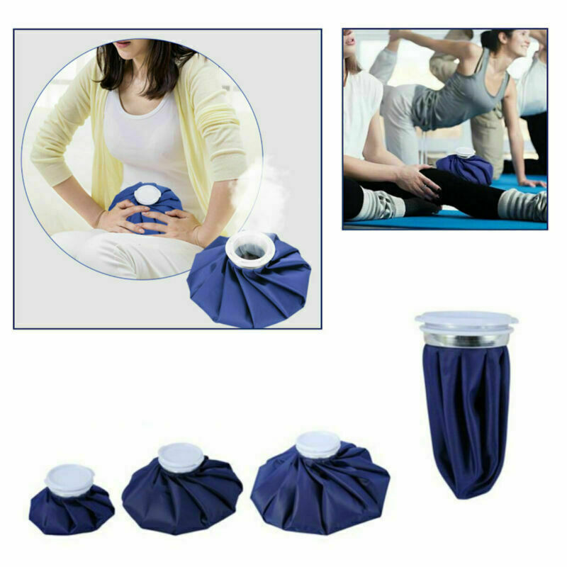 3 Pack [11″ 9″ 6″] Reusable Ice Bags for Injuries with a Adjustable Wrap Hot