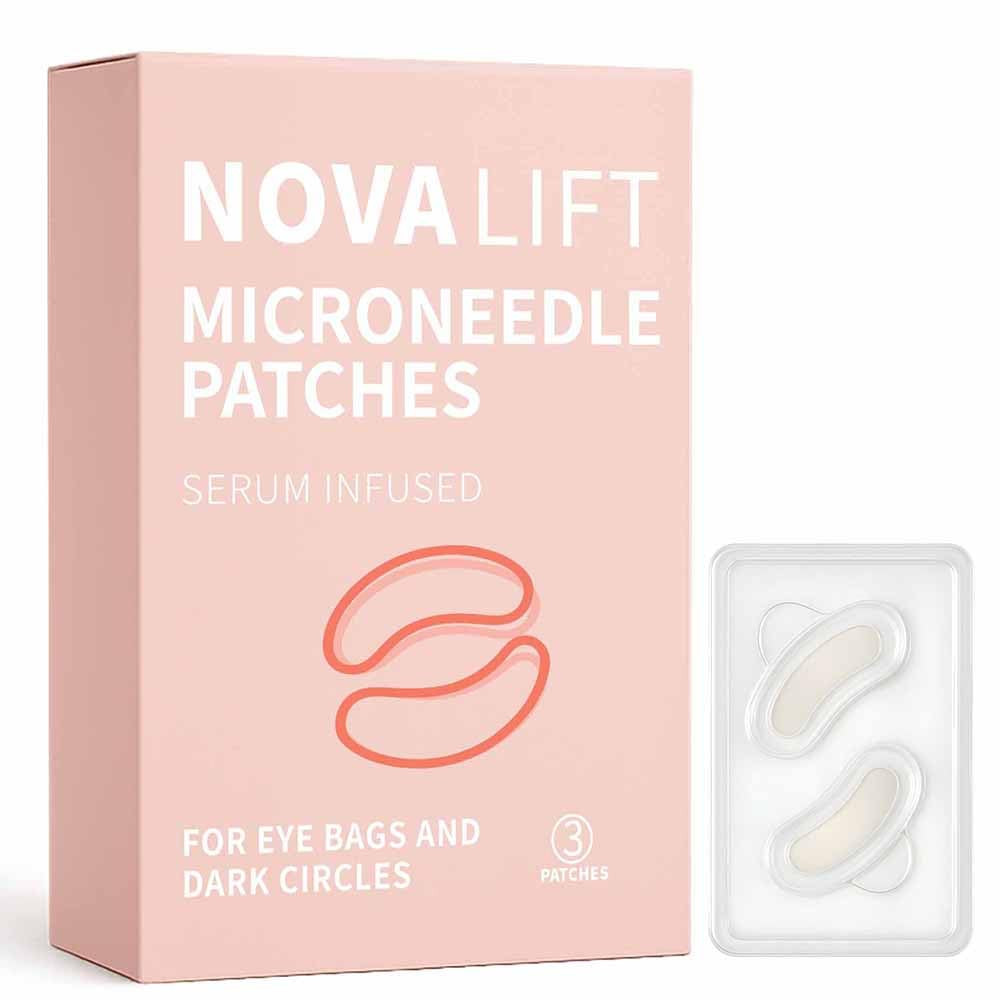 Microglow Eye Patches,Under Eye Patchs Hyaluronic Acid Eye Mask for Dark Circles