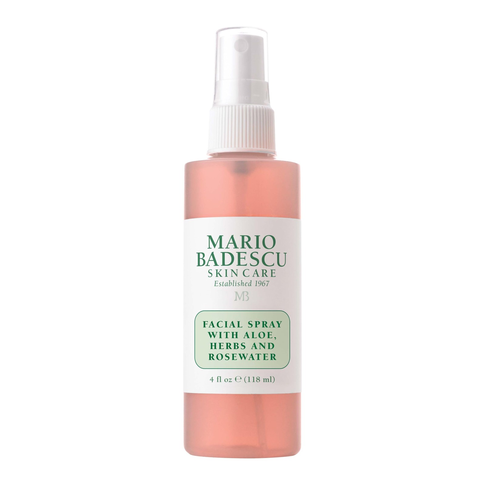 Mario Badescu Facial Spray with Aloe, Herbs and Rose 4 Fl Oz (Pack of 1)