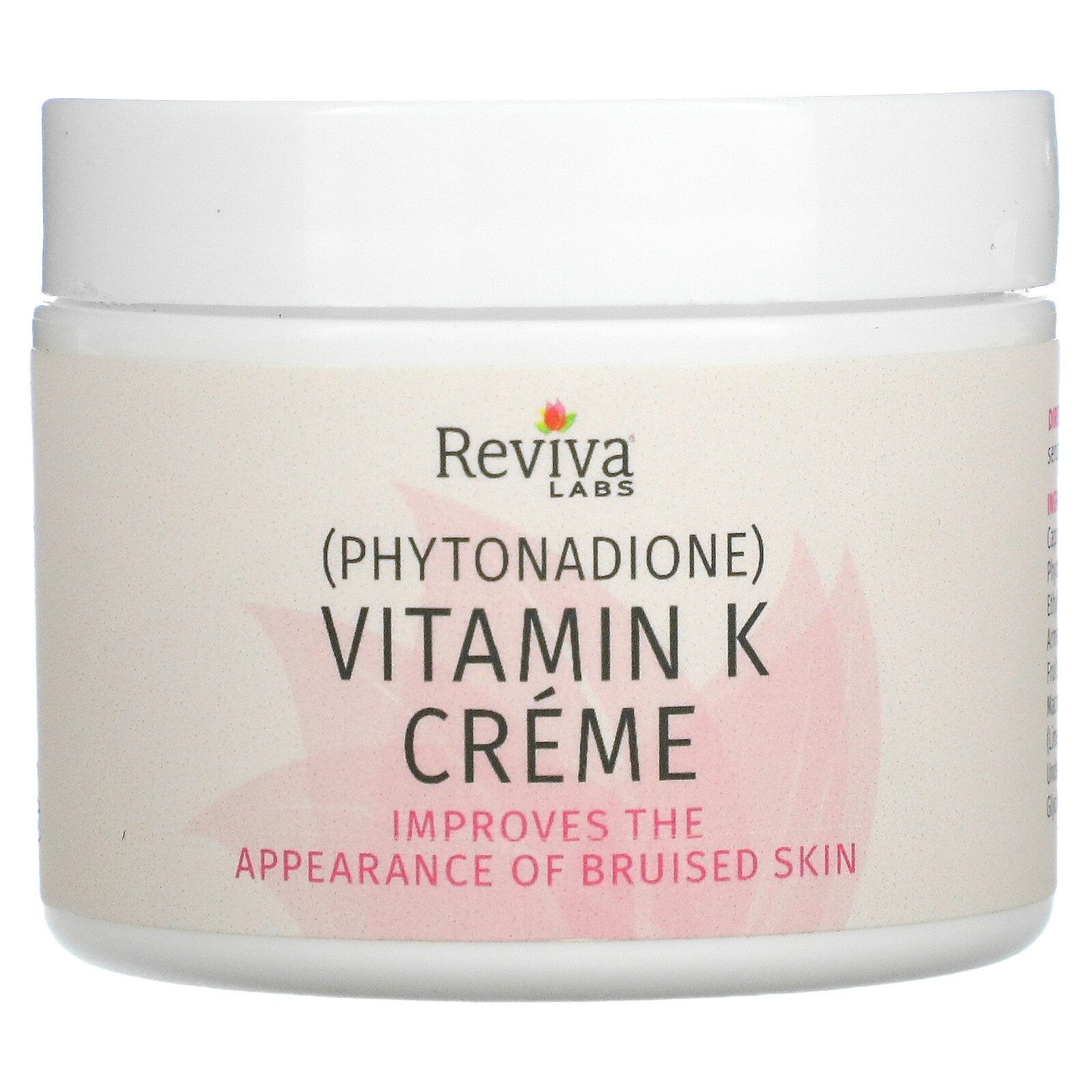 Reviva Labs Vitamin K Creme 1 5 oz 42 g Cruelty-Free, Not Tested on Animals,