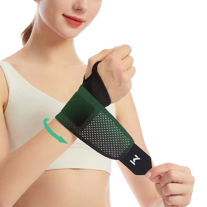 Adjustable Wrist Support Brace Strap Weightlifting Gym Sports Wristband