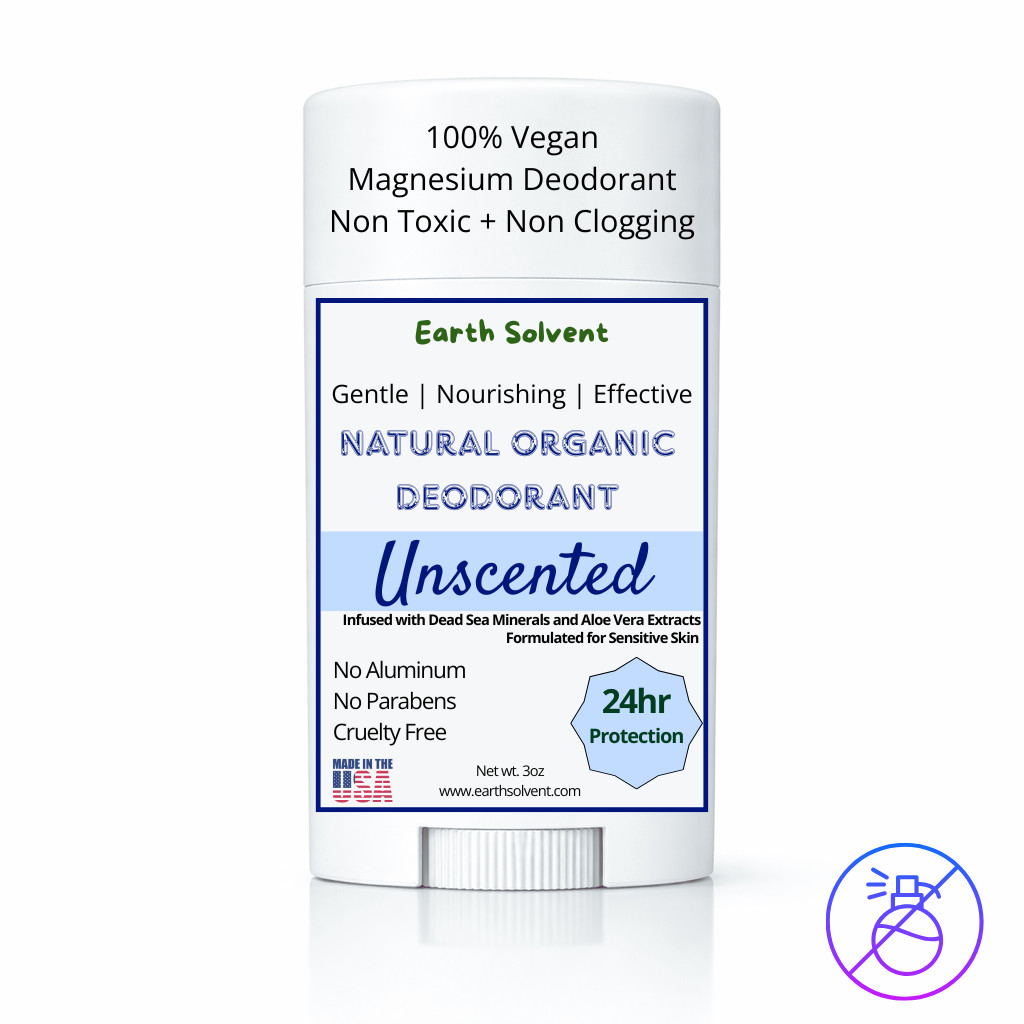 Magnesium Deodorant Natural, Vegan, Aluminum-Free Odor Control Choose Your Scent