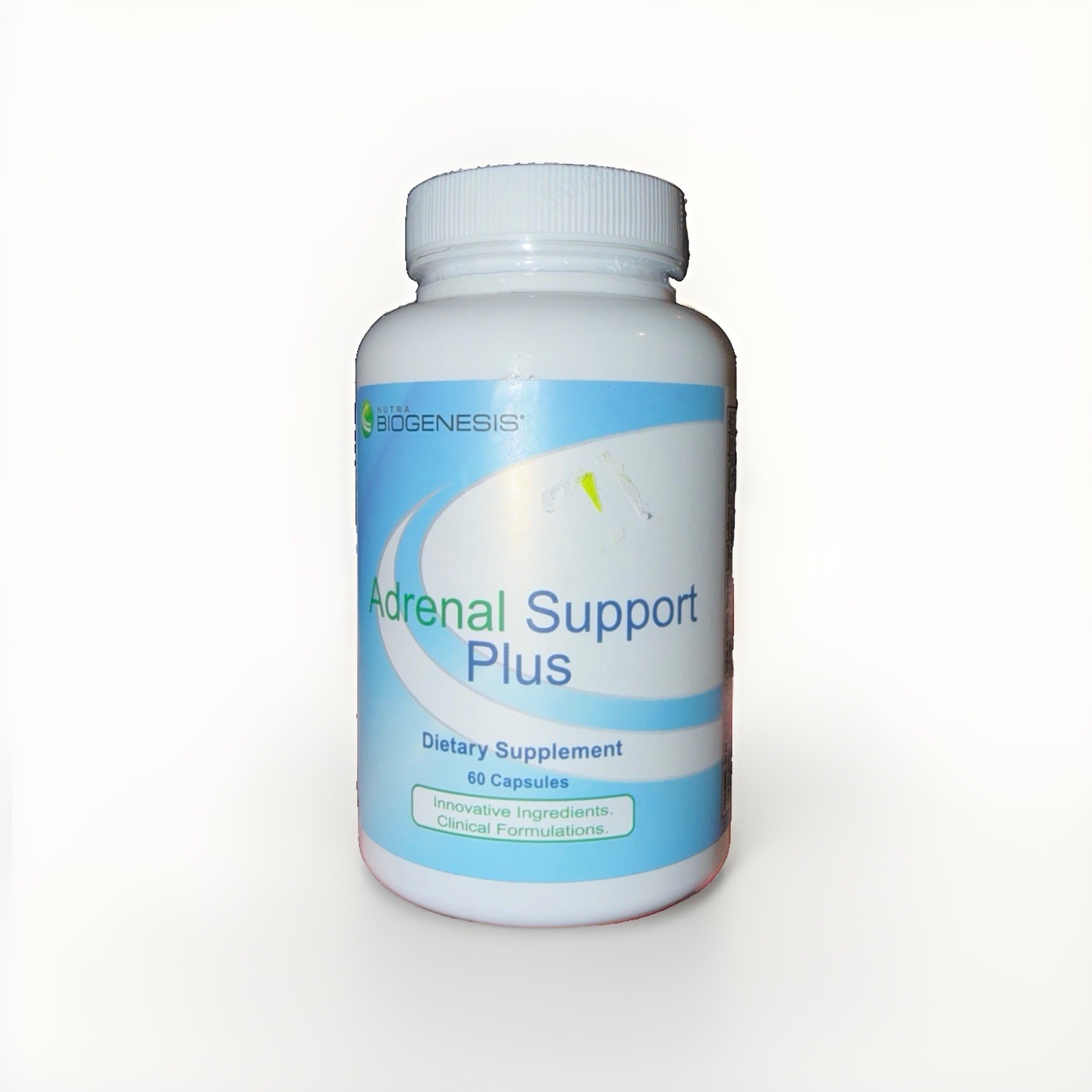 Adrenal Support Plus by Nutra BioGenesis – 60 caps — NEW SEALED- Exp 12/31/2026