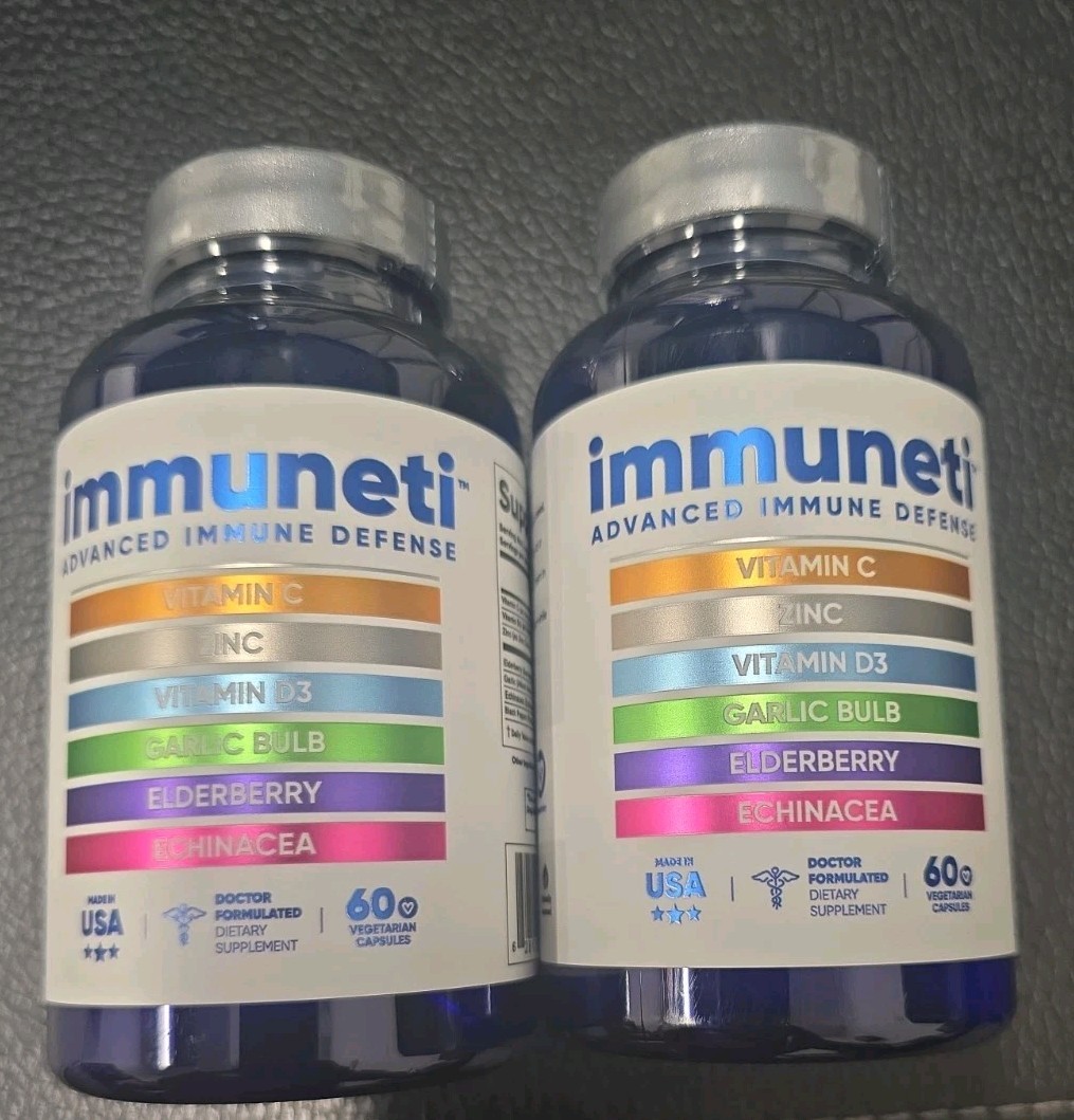 Immuneti Nutrition Inc Advanced Immune Defense Capsule – 60 Count Pack Of 2