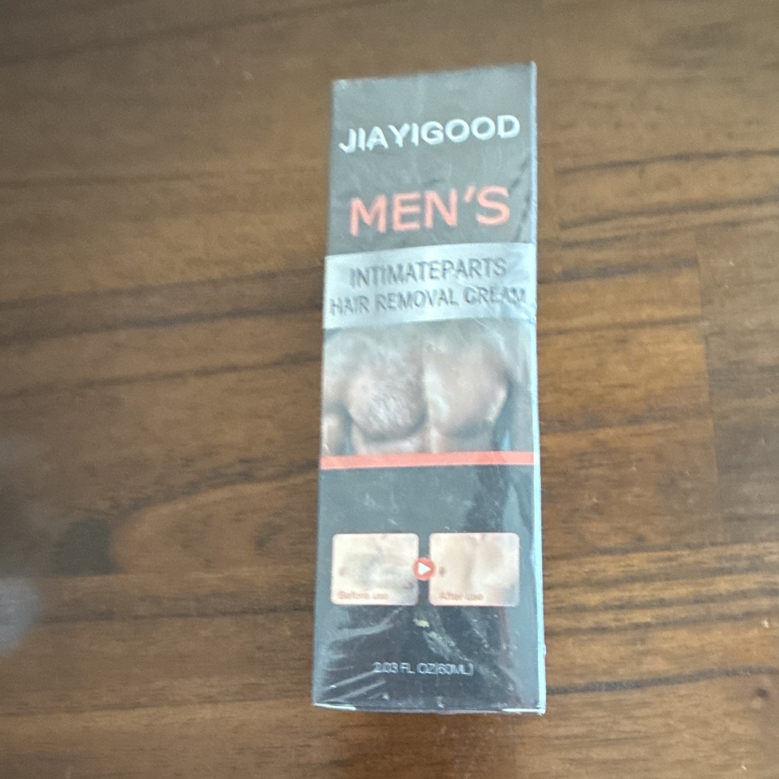 JIAYIGOOD Men’s Intimate & Body Hair Removal Cream Unscented 2.08 fl oz