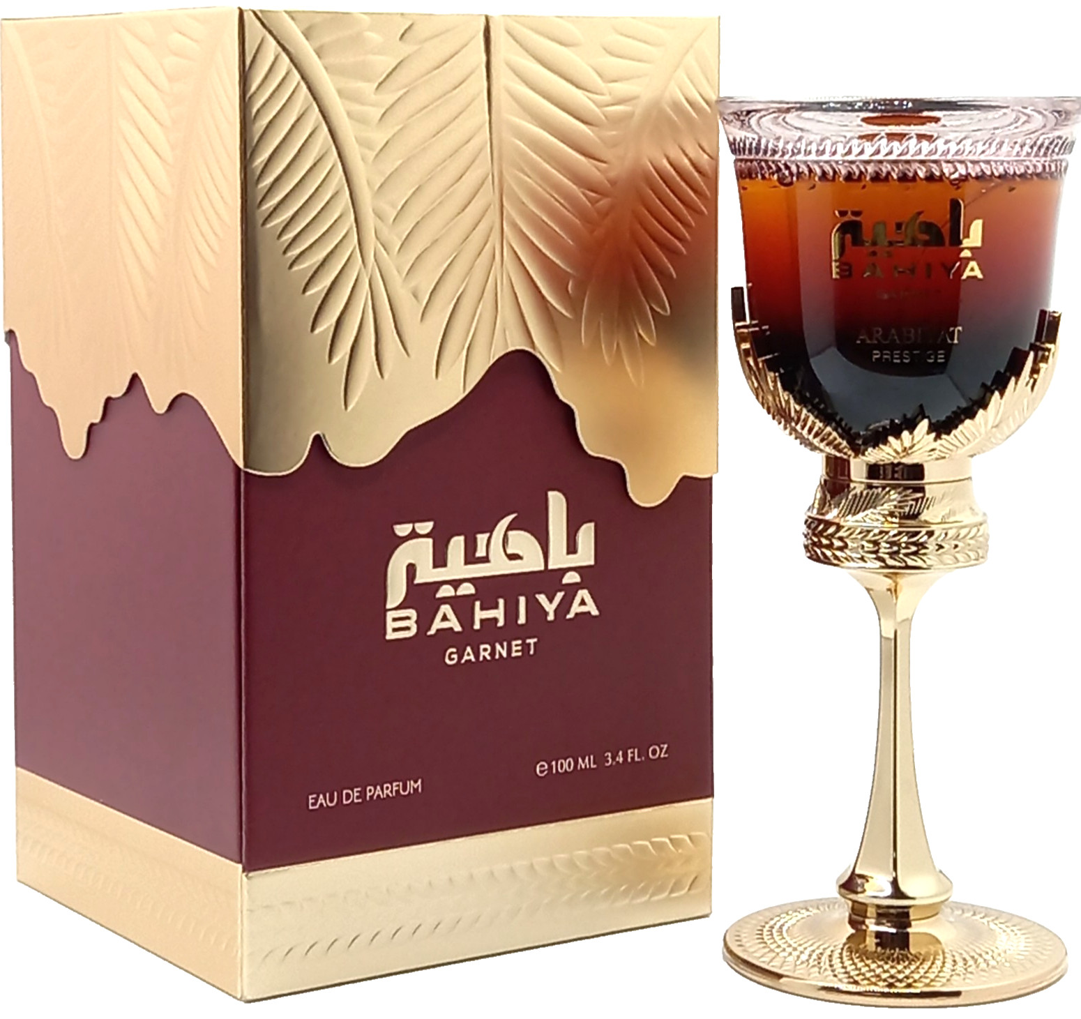 ARABIYAT PRESTIGE BAHIYA GARNET EAU DE PARFUM SPRAY UNISEX 3.4 Oz / 100 ml NEW!