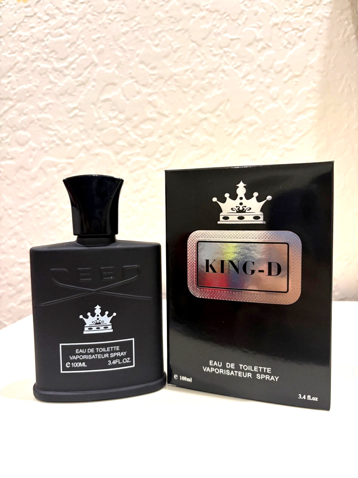 DEED BLACK KING D MENS PERFUME EAU DE TOILETTE 3.4FL.OZ 100mLe(BRAND NEW)