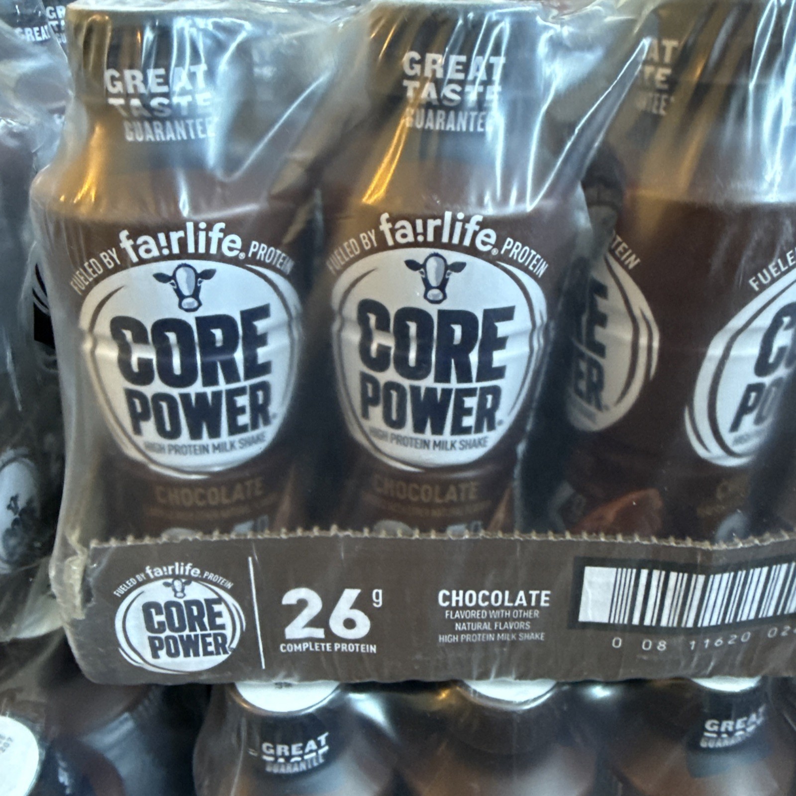 **EXPIRED** Fairlife Core Power Protein Shake, Chocolate 26g Bottle 6/09/26 12pk