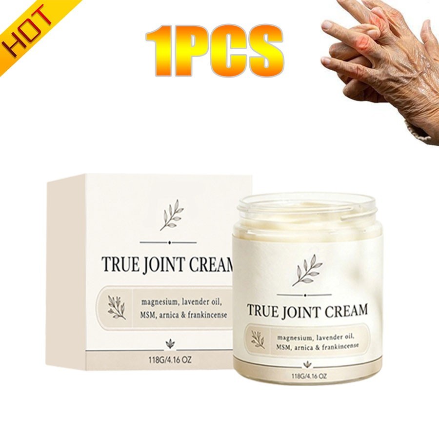 3x Organics True Joint Cream, Moisturizing Massage Cream for Body Joints ~20%OFF