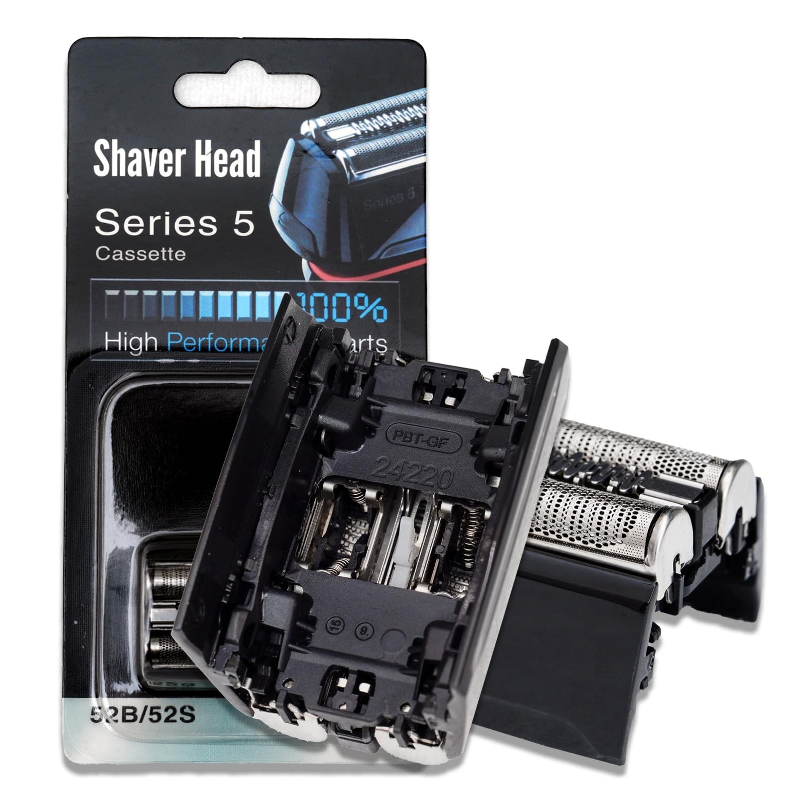 52B Replacement Foil & Cutter Head for Braun Series 5 Electric Shaver S5 Models