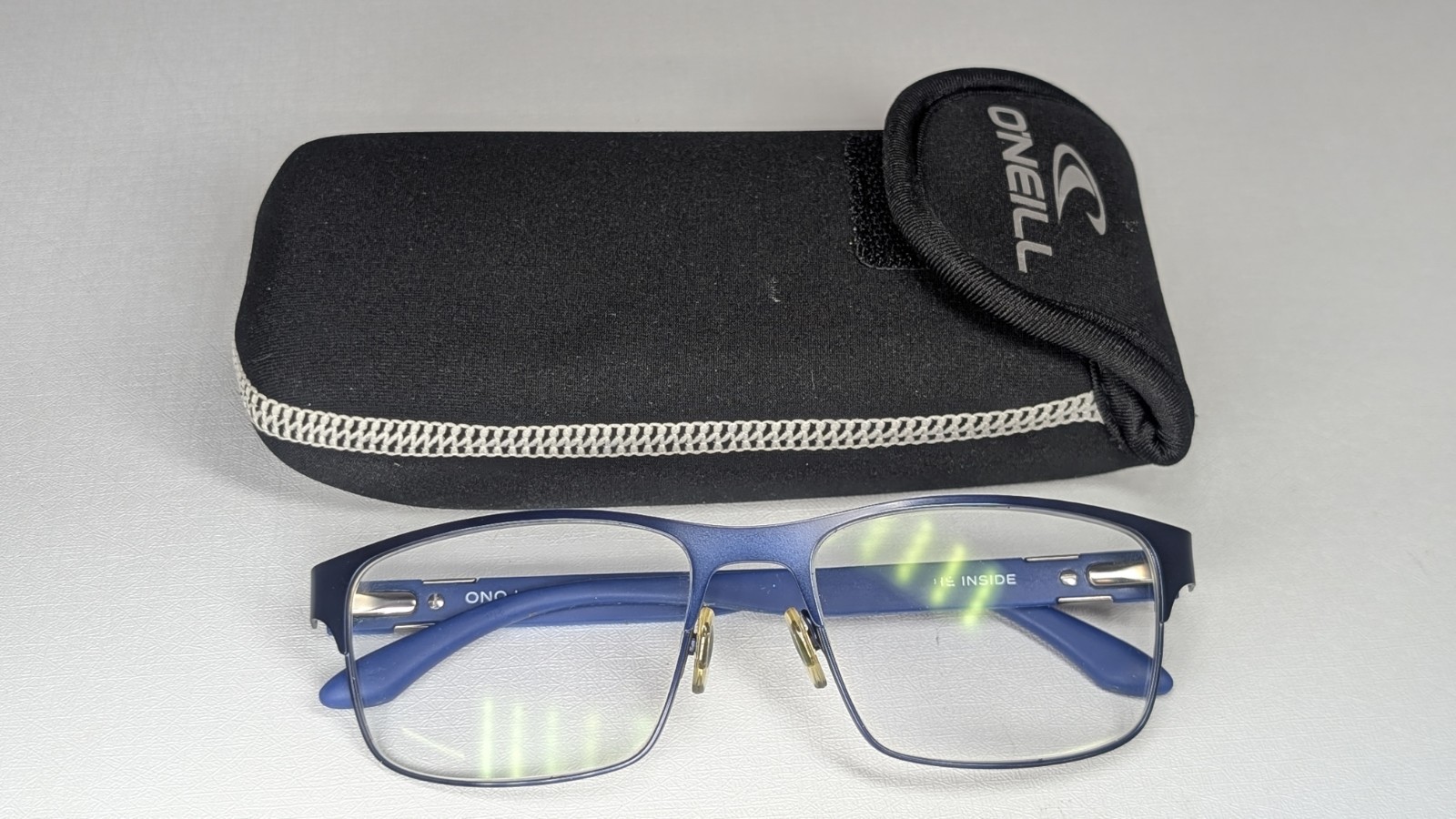 O’NEILL FRAMES ONLY EYEGLASSES ONO-LERWICK BLUE 56-17-140 – Mens Sporty Blue