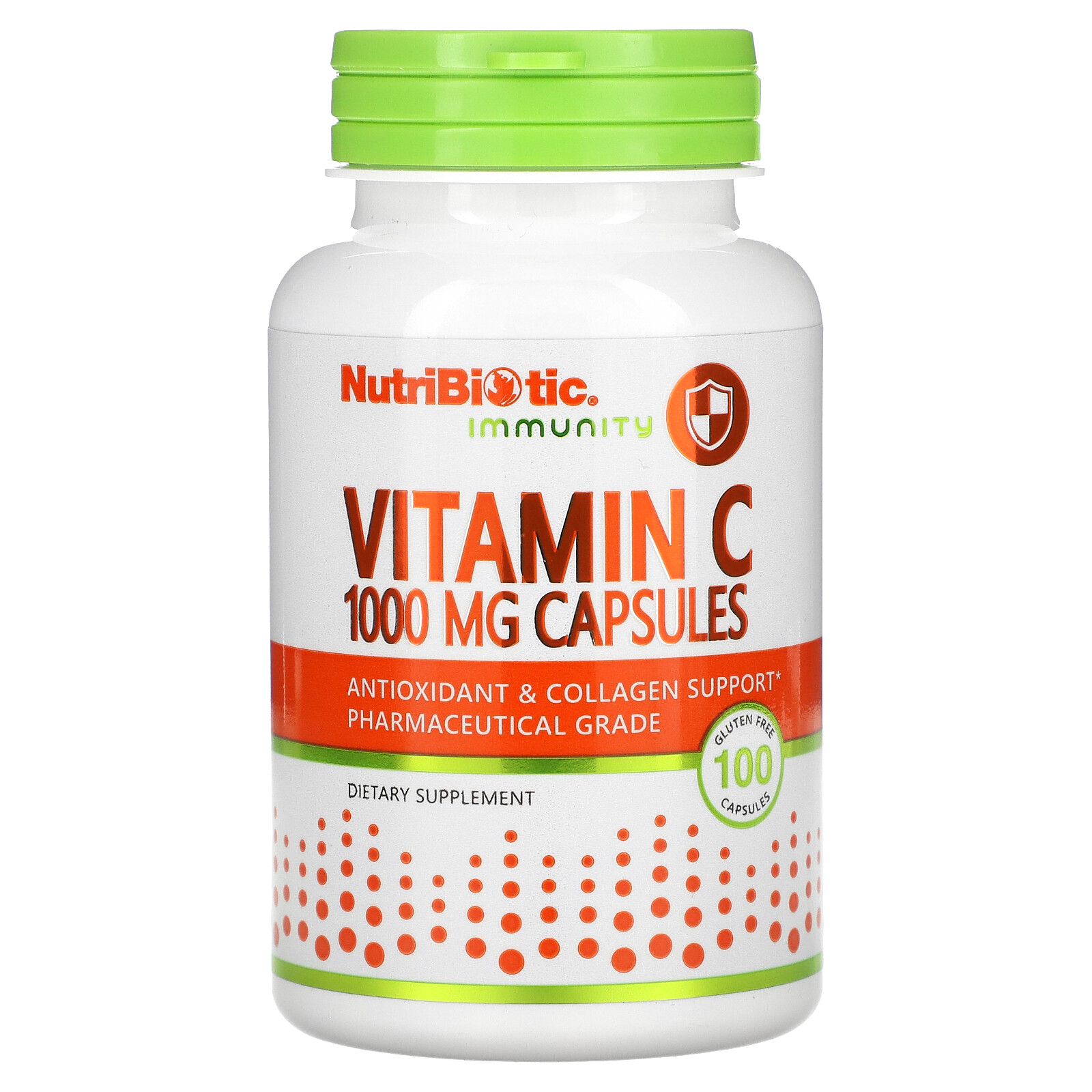 Immunity, Vitamin C, 1,000 mg, 100 Gluten Free Capsules