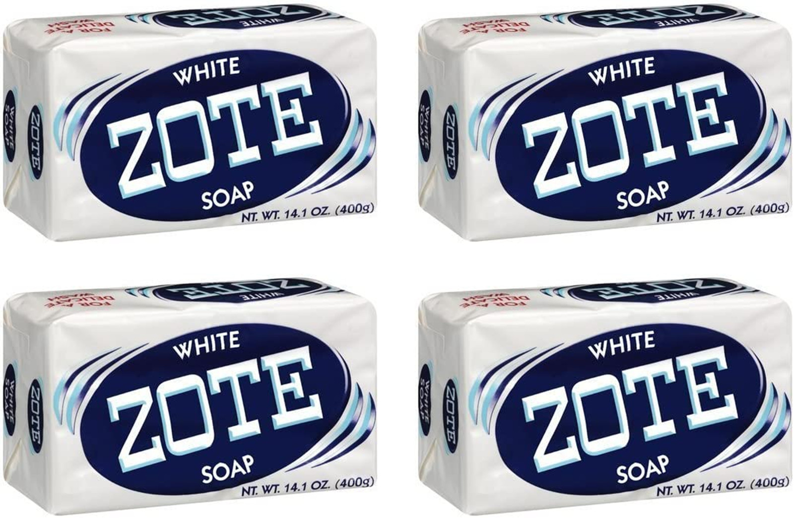 4 pack ZOTE White Soap 14.1oz each