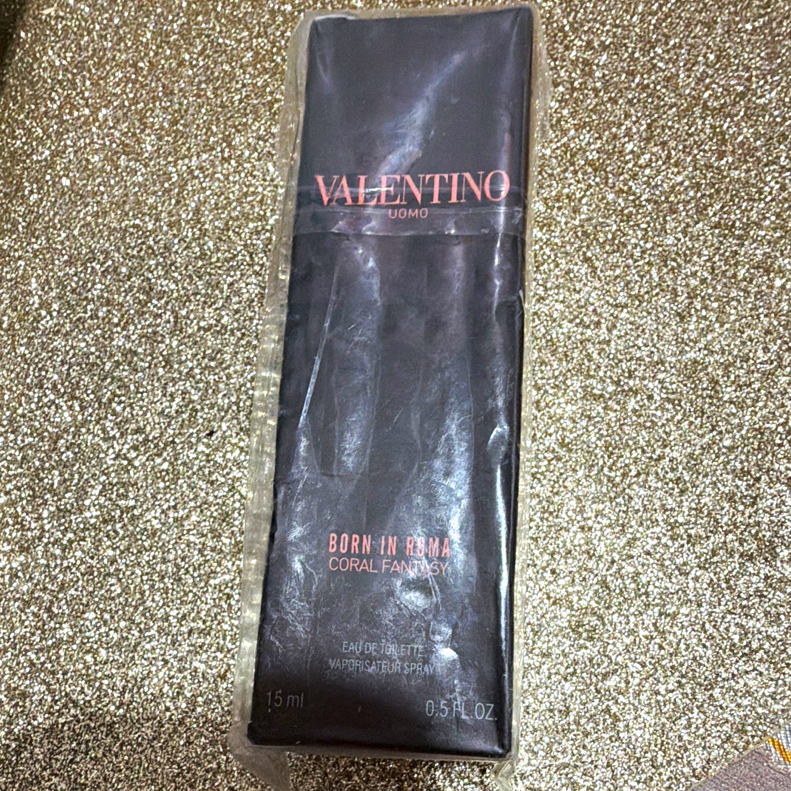 Valentino Uomo Born in Roma Coral Fantasy Eau de Toilette Spray 0.5 fl oz Travel