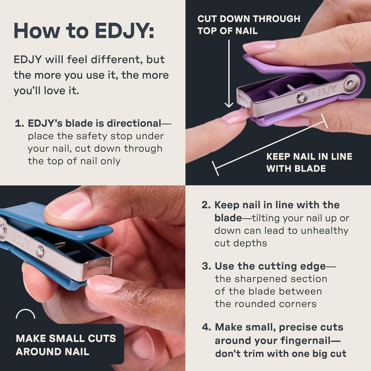 Fingernail Cutter – Precision Stainless Steel Nail Cutter for Fingernails | Shar