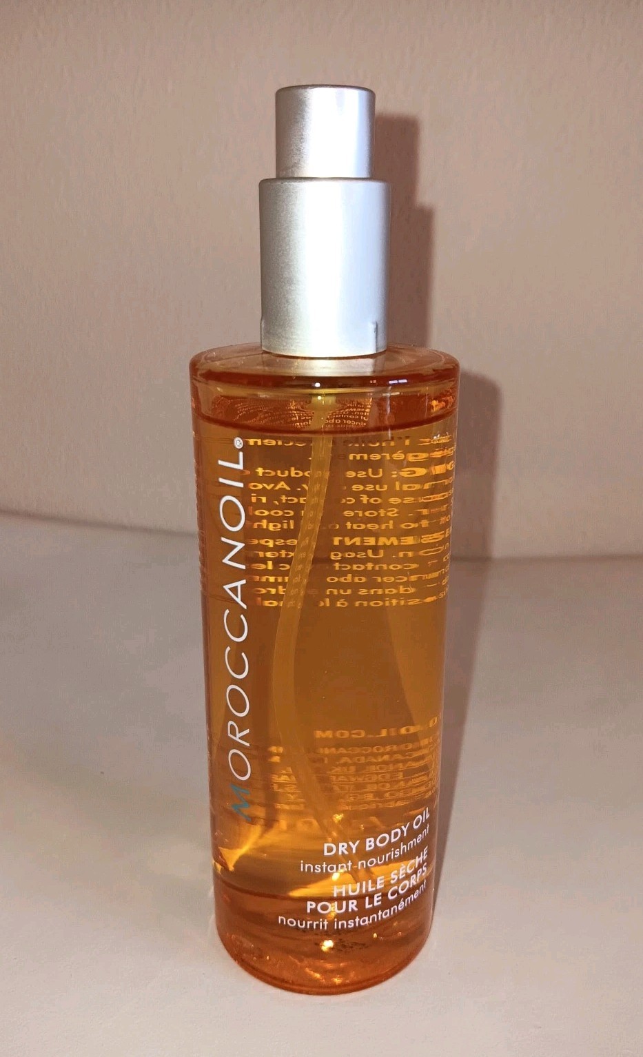 MOROCCANOIL Dry Body Oil 3.4oz/100ml New -MISSING CAP- Massage Moisturizer NWOB