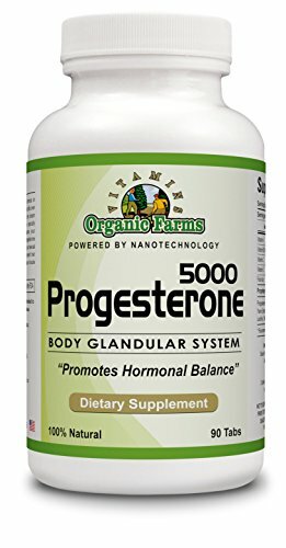 Progesterone 5000 – Body Glandular System – 90 Tabs – Dietary Supplement