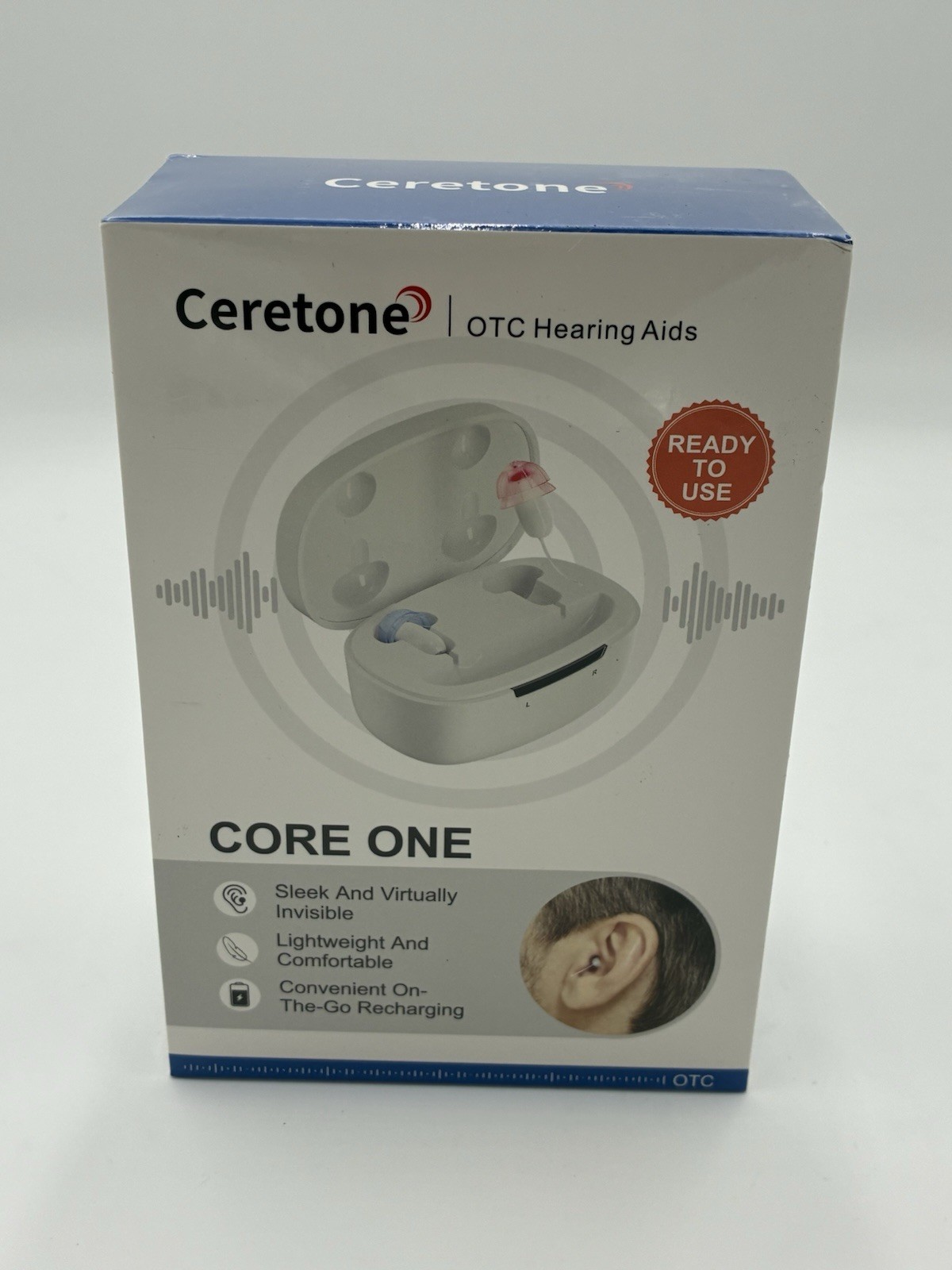 Ceretone Core One OTC Hearing Aids ☆SEALED Box☆FREE FAST SHIPPING