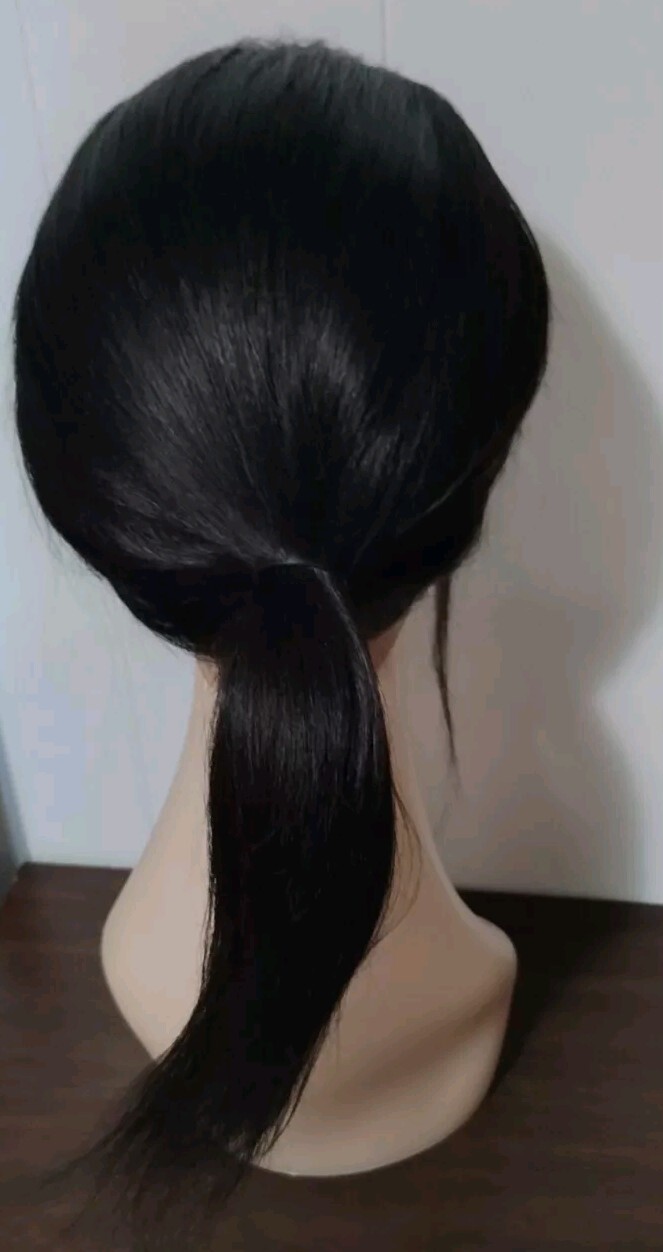 1pcs Full Lace Ventilated Cap With 14″Long Hair For Braided Wig Medium Size