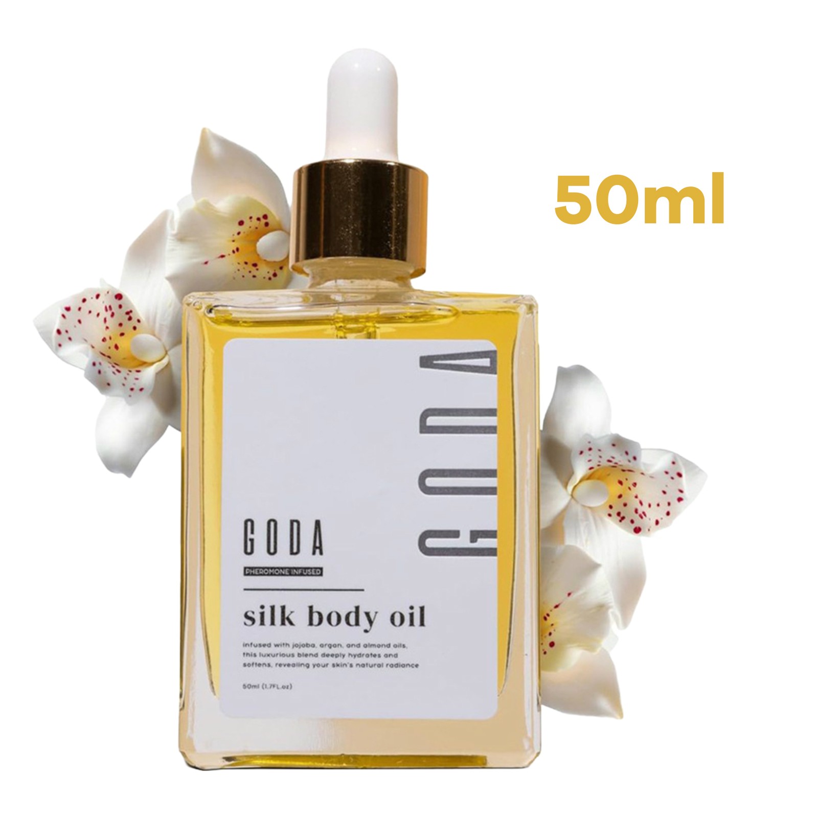 GODA Silk Body Oil Women Firming Anti Aging MoisturizerFormulaShowerOil1.7oz